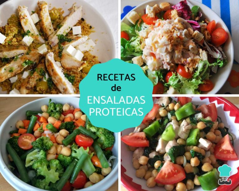 Ensaladas proteicas y vegetarianas: 5 opciones sabrosas