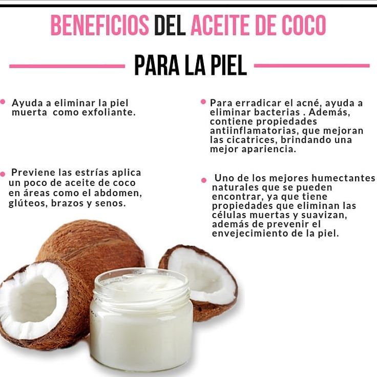 Secretos del aceite de coco para cabello y piel